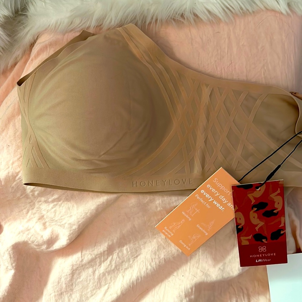 HONEYLOVE UPLIFTING NO WIRE BRA SIZE XL